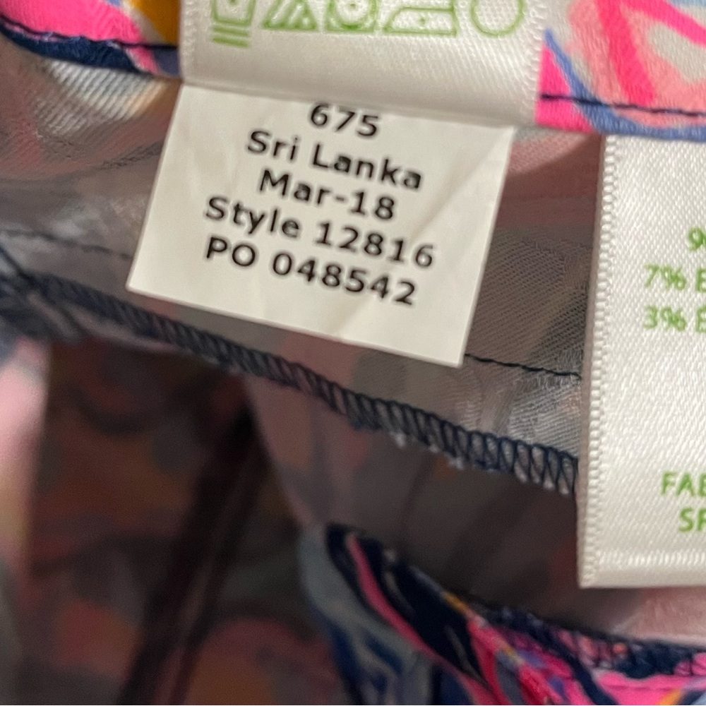 Lilly Pulitzer Floral Patterned Leggings - Picture 4 of 5